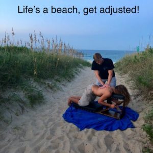 Life's a beach, get adjusted!